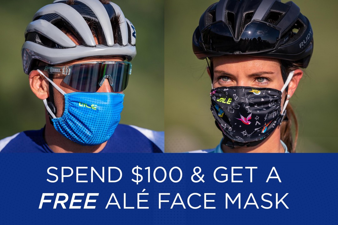 Spend $100 & Receive a Free ALÉ Face Mask