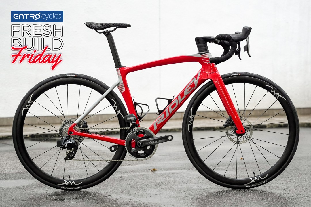 #FRESHBUILDFRIDAYS Ridley Noah Fast Disc - Red/ Pale Grey