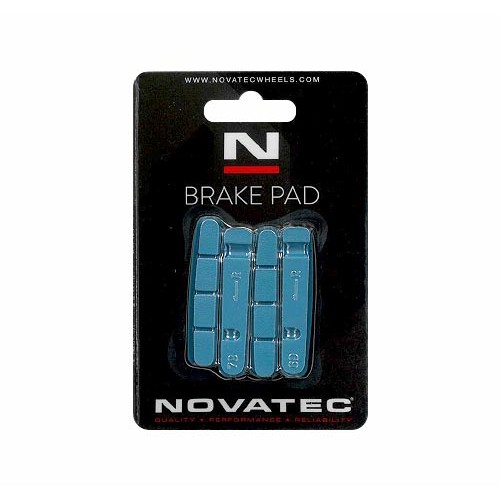 Novatec Blue Carbon Brake Pads - Shimano