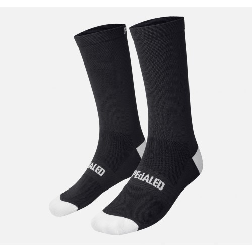 PEdALED Essential Summer Cycling Socks - Black