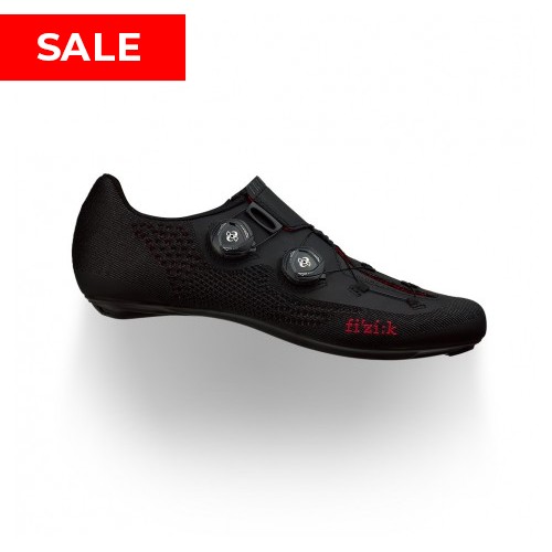 Fizik Infinito R1 Knit Road Shoes Black/Red | EU37